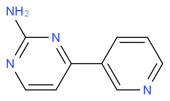 4-(pyridin-3-yl)pyrimidin-2-amine_Molecular_structure_CAS_)