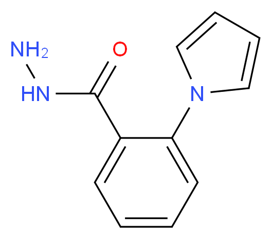 2-(1H-Pyrrol-1-yl)benzohydrazide_Molecular_structure_CAS_)