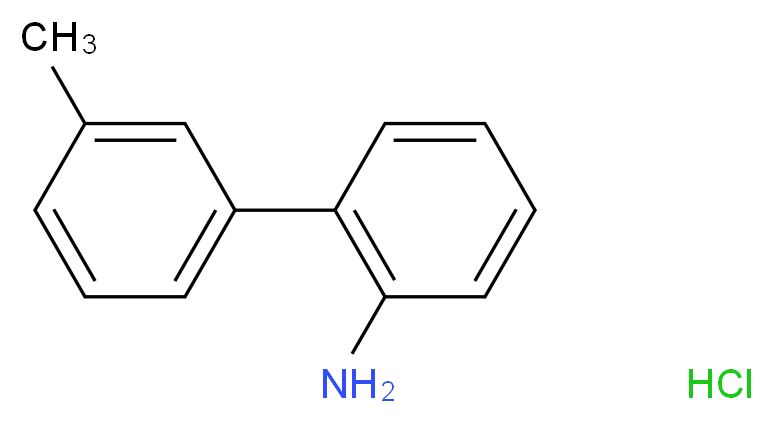2-Amino-3'-methylbiphenyl hydrochloride_Molecular_structure_CAS_)