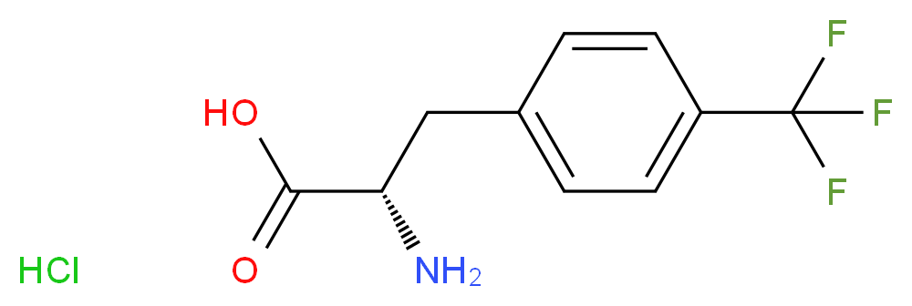 4-TRIFLUOROMETHYL-L-PHENYLALANINE HYDROCHLORIDE_Molecular_structure_CAS_114926-38-4)