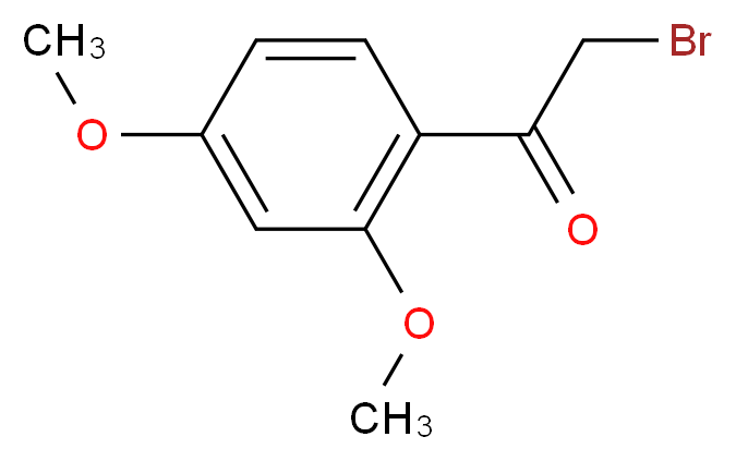 2-Bromo-2',4'-dimethoxyacetophenone_Molecular_structure_CAS_60965-26-6)