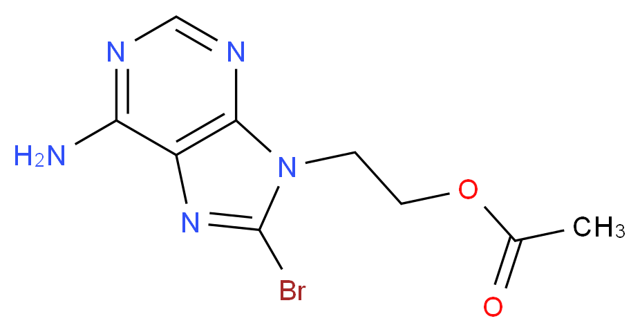 2-(6-Amino-8-bromo-9H-purin-9-yl)ethylacetate_Molecular_structure_CAS_874903-79-4)