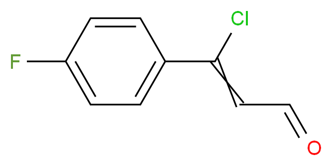(Z)-3-chloro-3-(4-fluorophenyl)acrylaldehyde_Molecular_structure_CAS_)