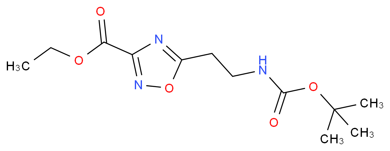 Ethyl 5-(2-(tert-butoxycarbonylamino)ethyl)-1,2,4-oxadiazole-3-carboxylate_Molecular_structure_CAS_652158-82-2)