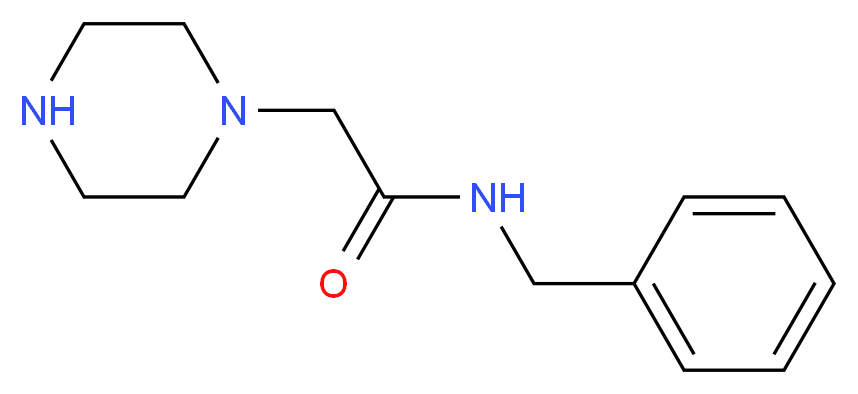 N-Benzyl-2-piperazin-1-ylacetamide_Molecular_structure_CAS_)