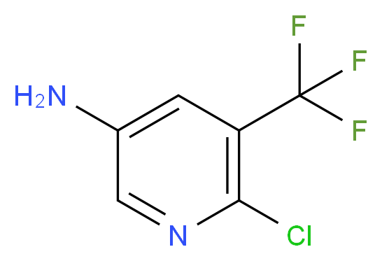 6-Chloro-5-(trifluoromethyl)pyridin-3-amine_Molecular_structure_CAS_99368-68-0)