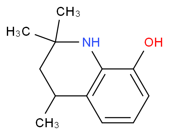 8-Hydroxy-1,2,3,4-tetrahydro-2,2,4-trimethylquinoline_Molecular_structure_CAS_)
