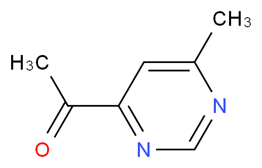 1-(6-Methylpyrimidin-4-yl)ethanone_Molecular_structure_CAS_67073-96)