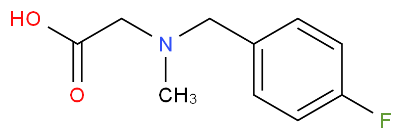 N-(4-fluorobenzyl)-N-methylglycine_Molecular_structure_CAS_947013-86-7)