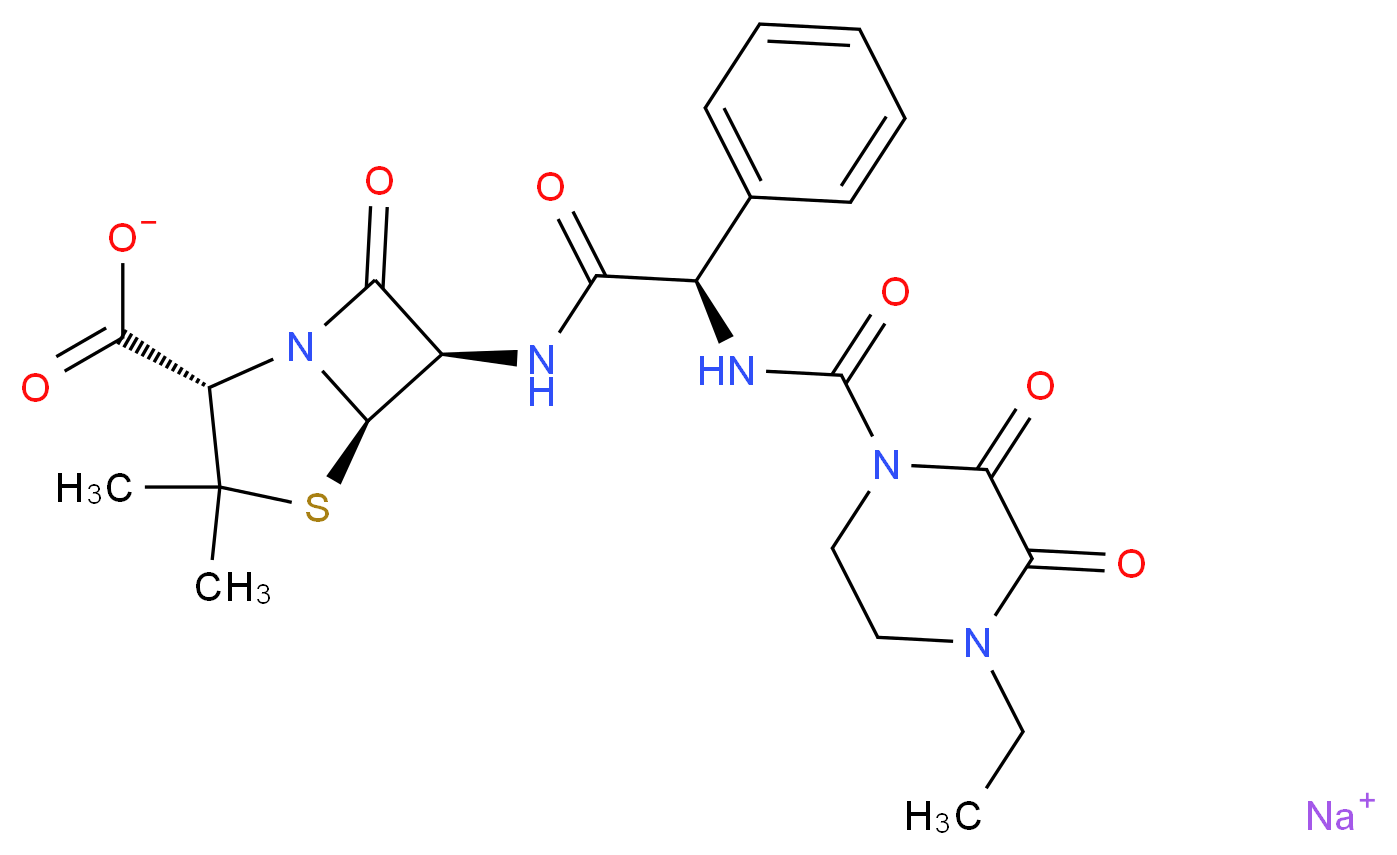Piperacillin Sodium_Molecular_structure_CAS_59703-84-3)