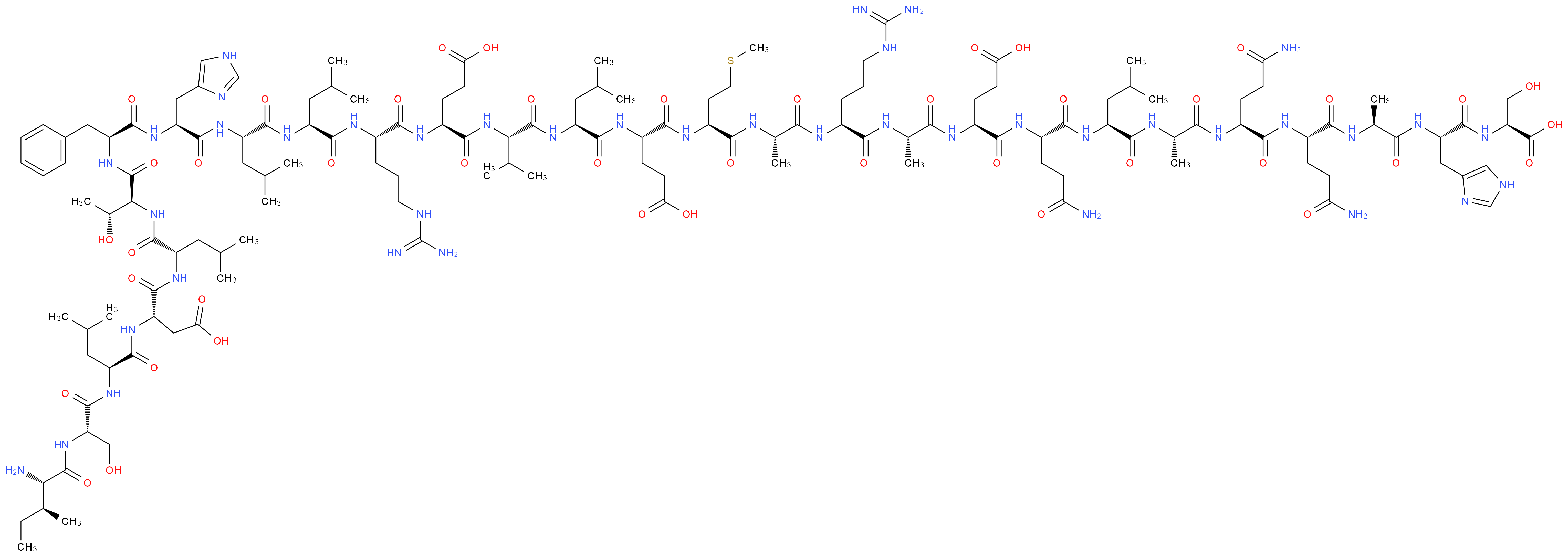 Corticotropin Releasing Factor Fragment 6-33 human, rat_Molecular_structure_CAS_120066-38-8)