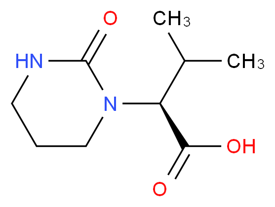 (S)-Tetrahydro-α-(1-methylethyl)-2-oxo-1(2H)-pyrimidineacetic Acid_Molecular_structure_CAS_192725-50-1)