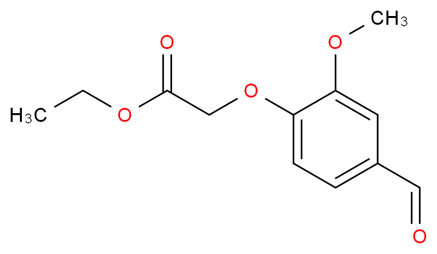 Ethyl (4-formyl-2-methoxyphenoxy)acetate_Molecular_structure_CAS_51264-70-1)