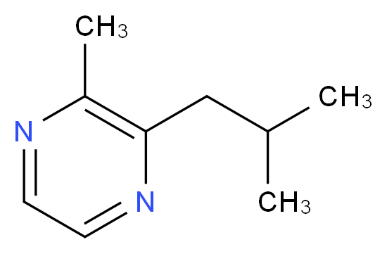 2-Isobutyl-3-methylpyrazine_Molecular_structure_CAS_13925-06-9)