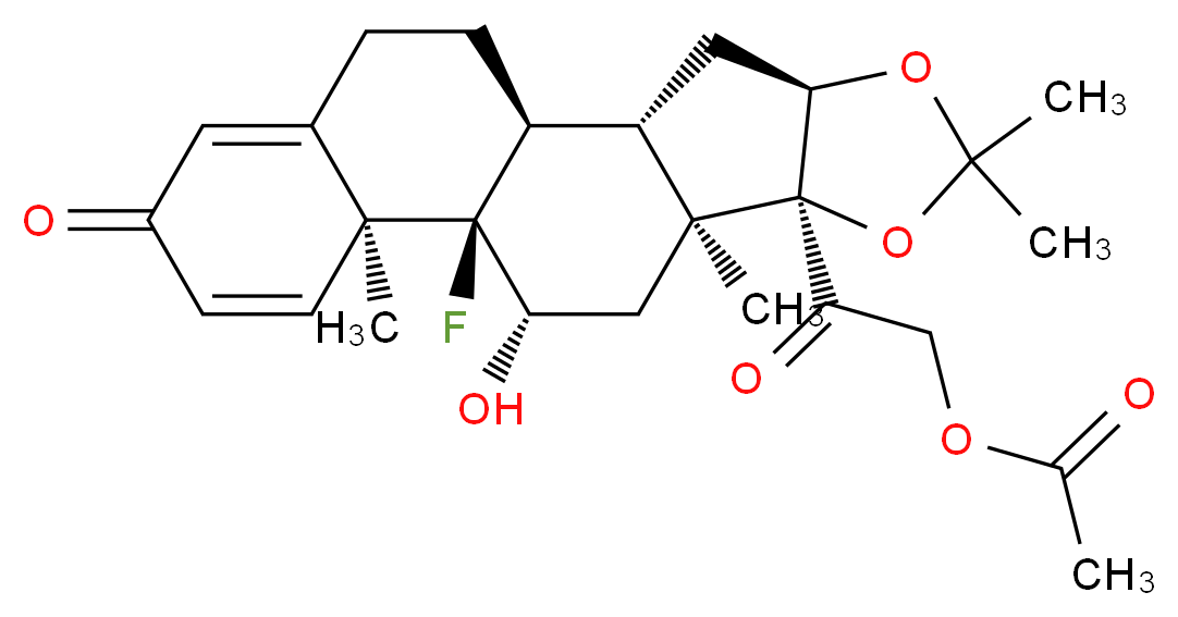 21-(Acetyloxy) Triamcinolone Acetonide_Molecular_structure_CAS_3870-07-3)