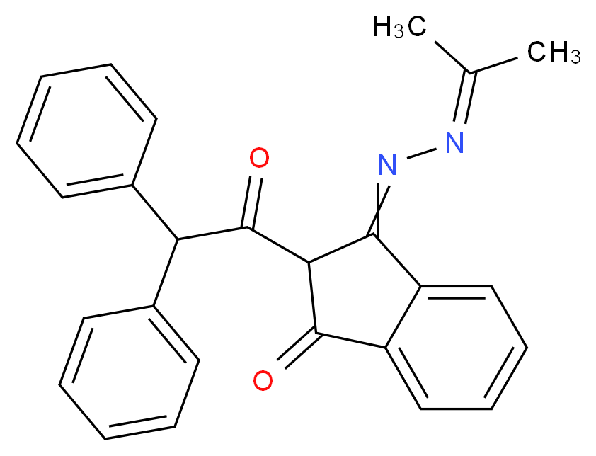 Acetone, DAIH derivative_Molecular_structure_CAS_6287-79-2)