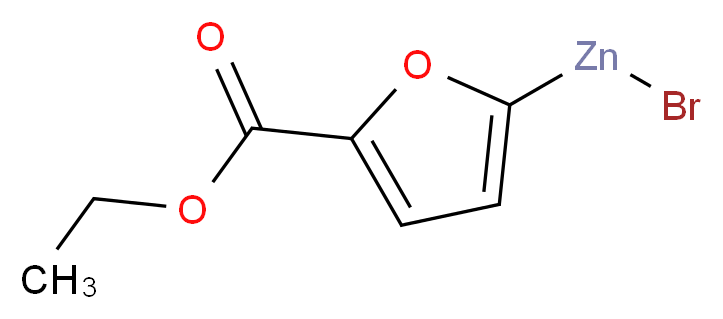5-Ethoxycarbonyl-2-furylzinc bromide solution_Molecular_structure_CAS_)