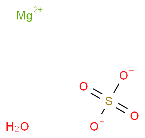 Magnesium sulfate monohydrate_Molecular_structure_CAS_14168-73-1)