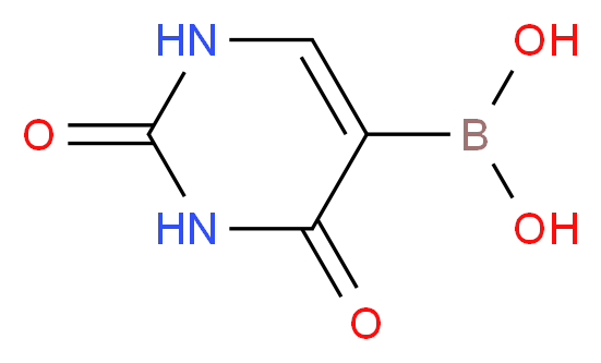 2,4-dioxo-1,2,3,4-tetrahydro-5-pyrimidinylboronic acid_Molecular_structure_CAS_70523-22-7)