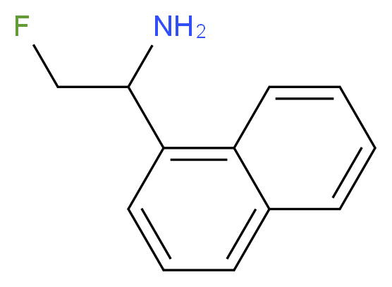 2-fluoro-1-(1-naphthyl)ethanamine_Molecular_structure_CAS_)