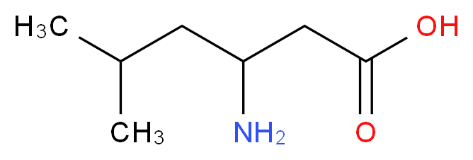 3-Amino-5-methylhexanoic acid_Molecular_structure_CAS_3653-34-7)
