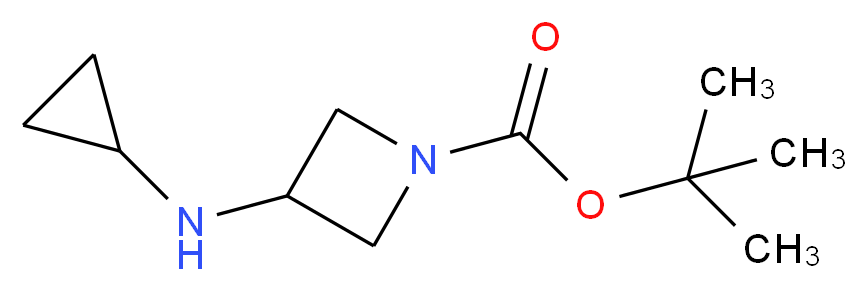 tert-Butyl 3-(cyclopropylamino)azetidine-1-carboxylate_Molecular_structure_CAS_1342433-96-8)