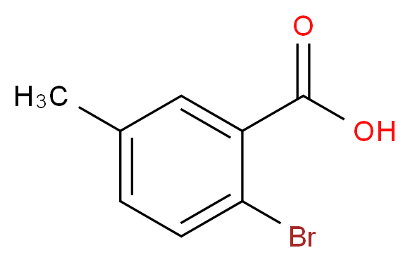 2-Bromo-5-methylbenzoic acid_Molecular_structure_CAS_6967-82-4)