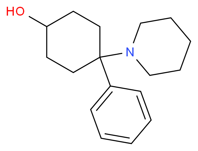 4-Phenyl-4-(1-piperidinyl)cyclohexanol_Molecular_structure_CAS_60756-83-4)