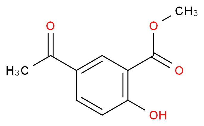 Methyl 5-acetyl-2-hydroxybenzoate_Molecular_structure_CAS_)