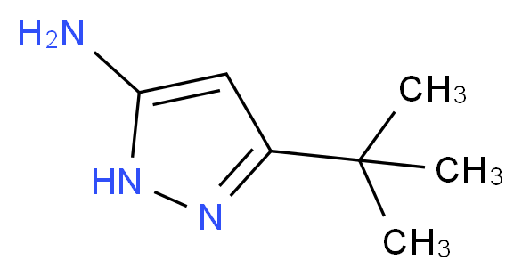 3-(tert-butyl)-1H-pyrazol-5-amine_Molecular_structure_CAS_82560-12-1)