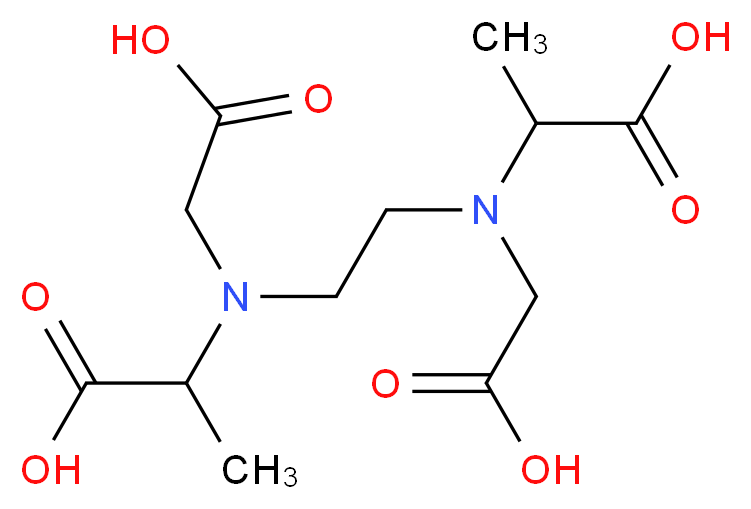 Ethylenediamine-N,N′-diacetic-N,N′-di-α-propionic acid_Molecular_structure_CAS_38705-15-6)
