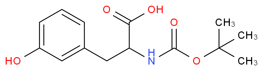 Boc-DL-m-tyrosine_Molecular_structure_CAS_)