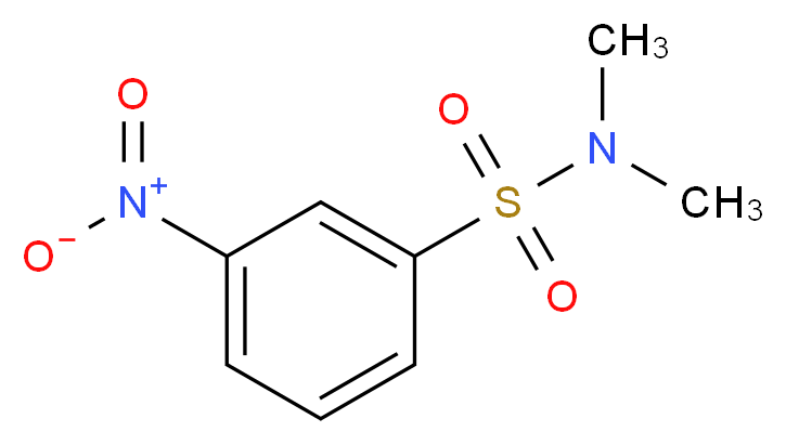 N,N-DIMETHYL 3-NITROBENZENESULFONAMIDE_Molecular_structure_CAS_26199-83-7)