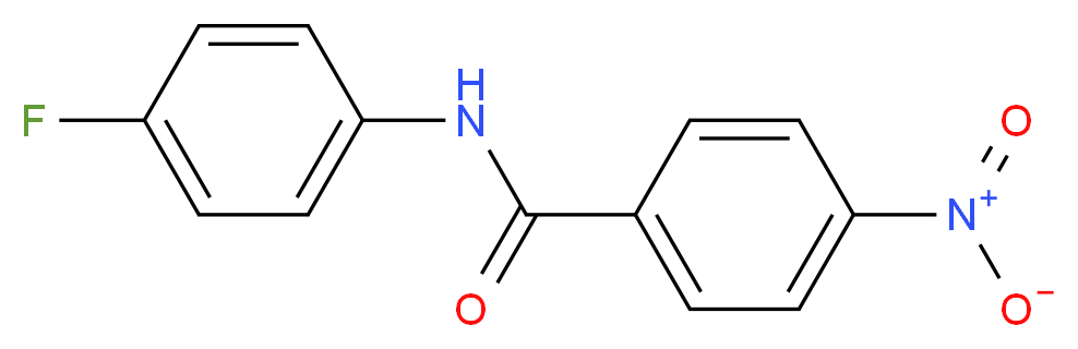 N-(4-Fluorophenyl)-4-nitrobenzamide_Molecular_structure_CAS_347-81-9)