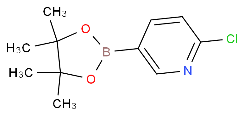 6-Chloro-3-pyridineboronic acid pinacol ester_Molecular_structure_CAS_444120-94-9)