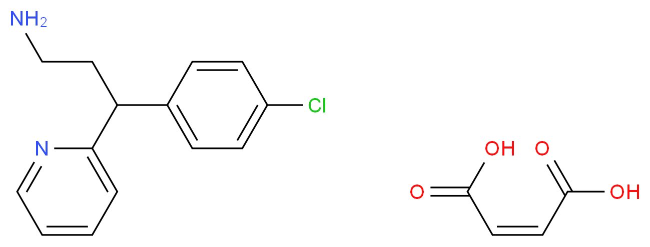 Didesmethyl Chlorpheniramine Maleate Salt_Molecular_structure_CAS_23052-94-0)