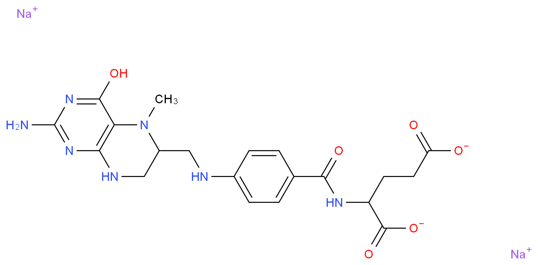 5-Methyltetrahydrofolic acid disodium salt_Molecular_structure_CAS_68792-52-9)