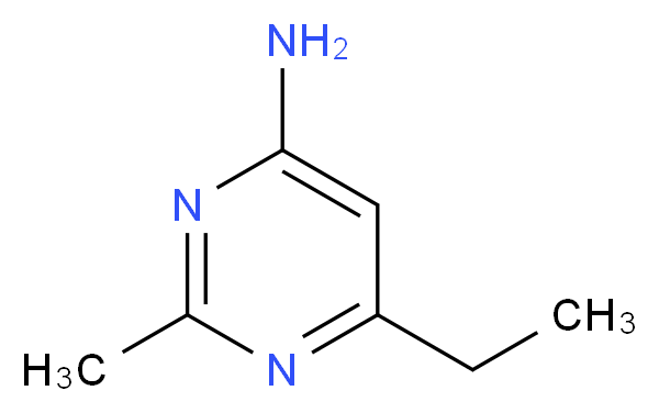 6-ethyl-2-methylpyrimidin-4-amine_Molecular_structure_CAS_)