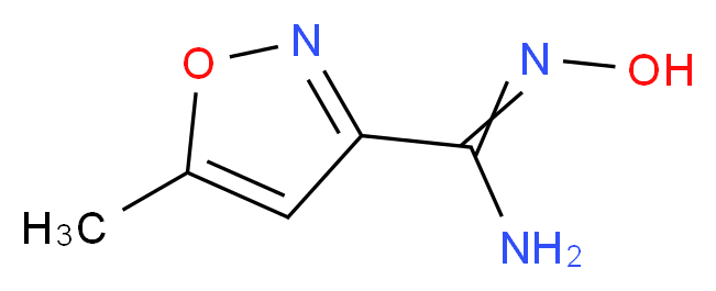 N'-Hydroxy-5-methylisoxazole-3-carboximidamide_Molecular_structure_CAS_90585-88-9)