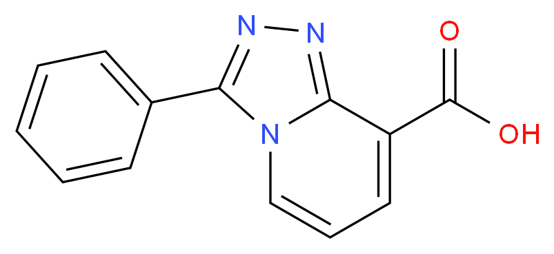 3-Phenyl[1,2,4]triazolo[4,3-a]pyridine-8-carboxylic acid_Molecular_structure_CAS_1082193-69-8)