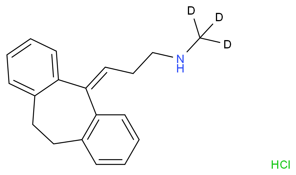 Nortriptyline-d3 Hydrochloride_Molecular_structure_CAS_203784-52-5)
