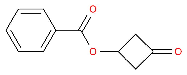 3-Oxocyclobutyl benzoate_Molecular_structure_CAS_1081559-36-5)
