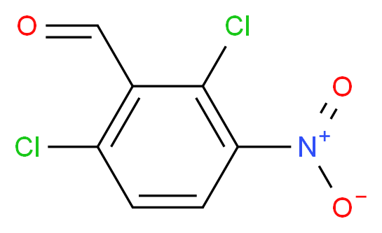 2,6-Dichloro-3-nitrobenzaldehyde_Molecular_structure_CAS_5866-97-7)
