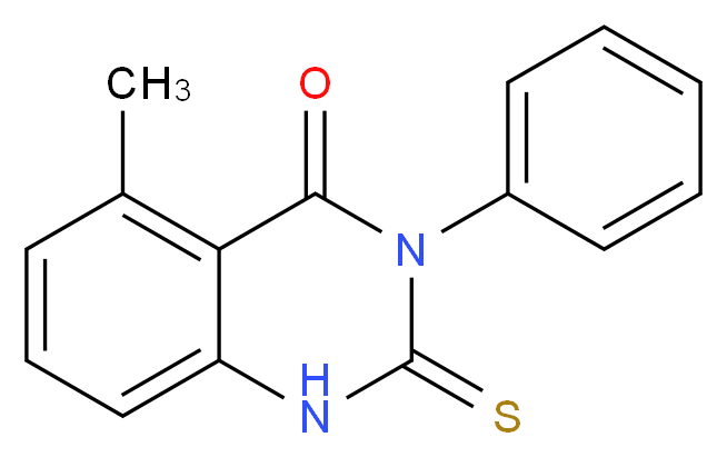 2,3-Dihydro-5-methyl-3-phenyl-2-thioxo-1H-quinazolin-4-one_Molecular_structure_CAS_)