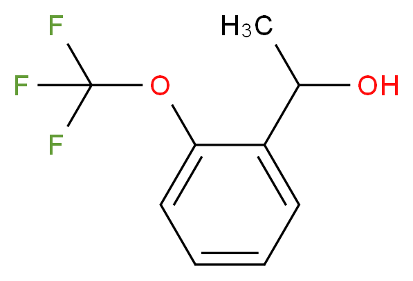 1-[2-(Trifluoromethoxy)phenyl]ethanol_Molecular_structure_CAS_910442-37-4)