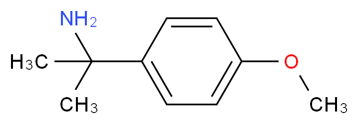 2-(4-Methoxyphenyl)propan-2-amine_Molecular_structure_CAS_30568-44-6)
