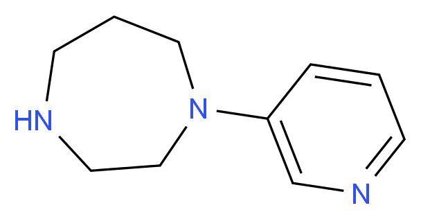 1-Pyridin-3-yl-1,4-diazepane_Molecular_structure_CAS_223796-20-1)