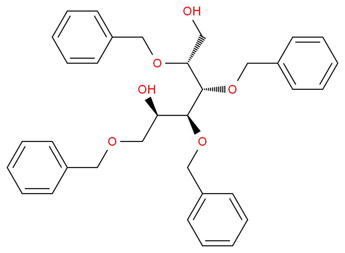 1,3,4,5-Tetra-O-benzyl-D-glucitol_Molecular_structure_CAS_14233-48-8)