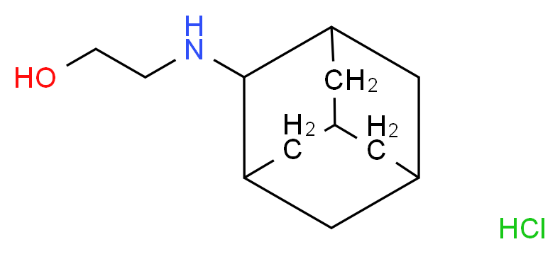 2-(2-Adamantylamino)ethanol hydrochloride_Molecular_structure_CAS_24161-70-4)