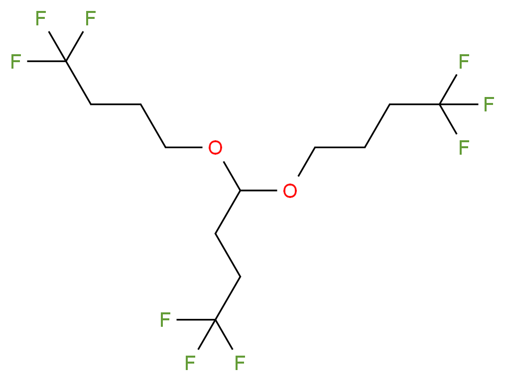 1,1,1-Trifluoro-4,4-bis(4,4,4-trifluorobutoxy)butane 97% min_Molecular_structure_CAS_)